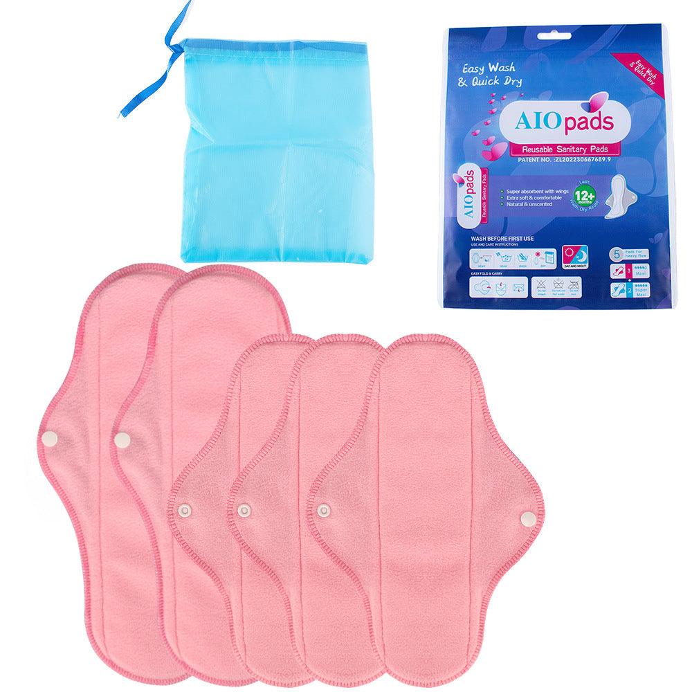 Photo 3 — AIOpads – Serviettes Hygiéniques Lavables Réutilisables | Pack de 5