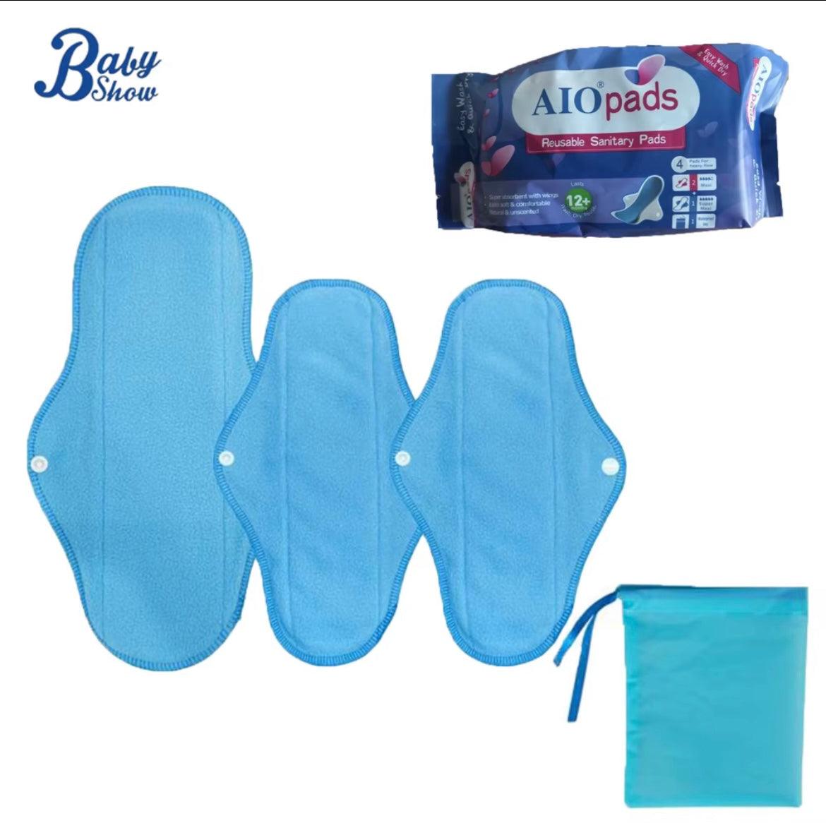 Photo 4 — AIOpads – Serviettes Hygiéniques Lavables pour Adolescentes | Pack de 3
